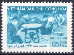 Vietnam 1958 Hanoi handcrafting Exhibition stamp Michel #91 clean MNH NGAI - Picture 1 of 1