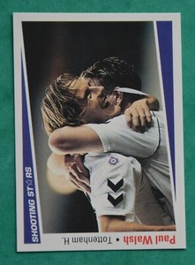 SHOOTING STARS 1991-92  PAUL WALSH - TOTTENHAM HOTSPUR  No 295