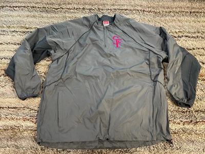 Rawlings SF Giants MLB 1/4 Cremallera Pullover Cortavientos Para Hombres XL Mangas Largas Chaqueta Foto 1 de 4