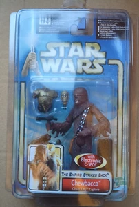 STAR WARS AOTC SAGA CHEWBACCA CLOUD CITY CAPTURE ESB 2002 EXCELLENT Z234 - Picture 1 of 7