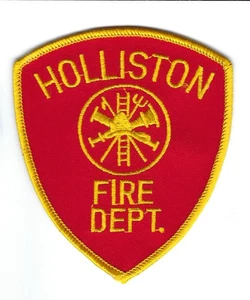 Holliston (Middlesex County) MA Massachusetts Fire Dept. patch - NEU! Clothback - Bild 1 von 1