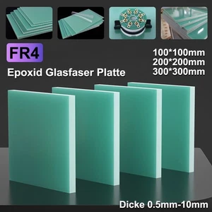 Epoxidharzplatten GRP G10 FR4 Glasfaserplatten Epoxid Platte Dicke 0,5mm-10mm - Picture 1 of 9