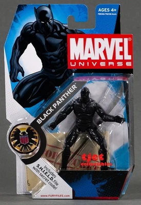 Hasbro Marvel Universe 4" #005 Black Panther 2008 nuevo Foto 1 de 4