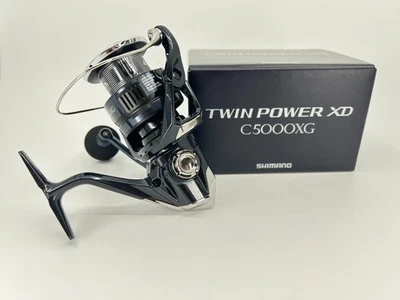 Carrete giratorio Shimano 25 TWIN POWER XD C5000XG nuevo en caja Japón Foto 1 de 4