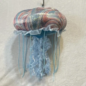 Nature Planet Hanging Jellyfish Iridescent Stuffed Plush Pastel Colors Beautiful - Bild 1 von 16