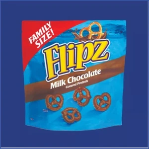 Flipz Milk Chocolate Covered Pretzels Family Size - 15 oz - Picture 1 of 12