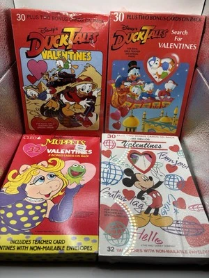 Juegos de San Valentín vintage de dos cuentos de patos, Mickey y los Muppets. ¡NUEVO!! Foto 1 de 4