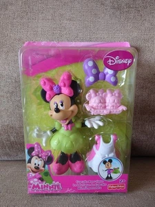 FISHER PRICE DISNEY MINNIE MOUSE CUPCAKE BOW-TIQUE DOLL W5110 brand new - Picture 1 of 7