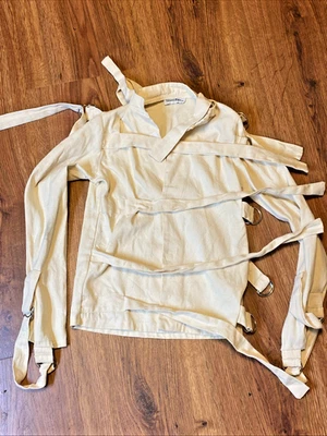 Disfraces de Halloween Chaqueta Recta Niños Niños Mediana M Asilo Paciente Foto 1 de 4