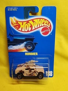 Tarjeta azul Hot Wheels Hummer #188 1991 nueva en paquete 🔥 (A3) - Imagen 1 de 18