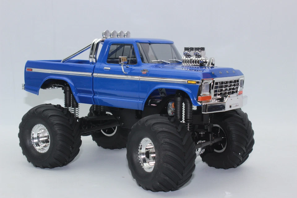 Traxxas TRX 98044 1 Blue Ford F150 4x4 Monster Truck 1:18 TRX-4MT New - Image 1 of 4