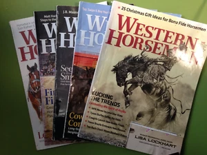 5 Magazine lot, Western Horseman, 2020, 2021. - Picture 1 of 4
