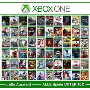 XBOX ONE Spiele-Wahl 🚨 ALLE Spiele UNTER 10€ pro Game ⬇️🔟💰✅ - Bild 1 von 116