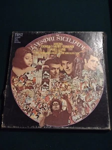 Verdi - I Vespri Siciliani (vinyl 4-lp box set) RCA Red Seal ARL 4-0370 STEREO - Picture 1 of 8