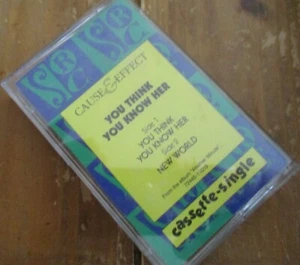 Cause & Effect, You Think You Know Her, Cassette Single, 1990, Exile Records - Picture 1 of 3