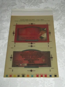 Cortes de béisbol Fleer Flair 2004 MLB y a prueba de acetato de gloria Harmon Killebrew - Imagen 1 de 12