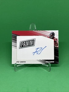 2018 Panini - Panini Day ITO SMITH Manufactured Patch Auto Atlanta Falcons #IS - Bild 1 von 1
