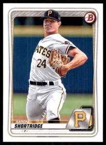 2020 Bowman Draft Aaron Shortridge Pittsburgh Pirates #BD-101 - Picture 1 of 2