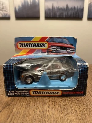 *NEW* Matchbox Superkings K-115 Mercedes-Benz 190E 2.3 16V - NOS 1987 VTG Sealed - Image 1 of 4