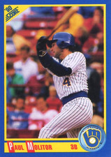 1990 Score #460 Paul Molitor Milwaukee Brewers HOF