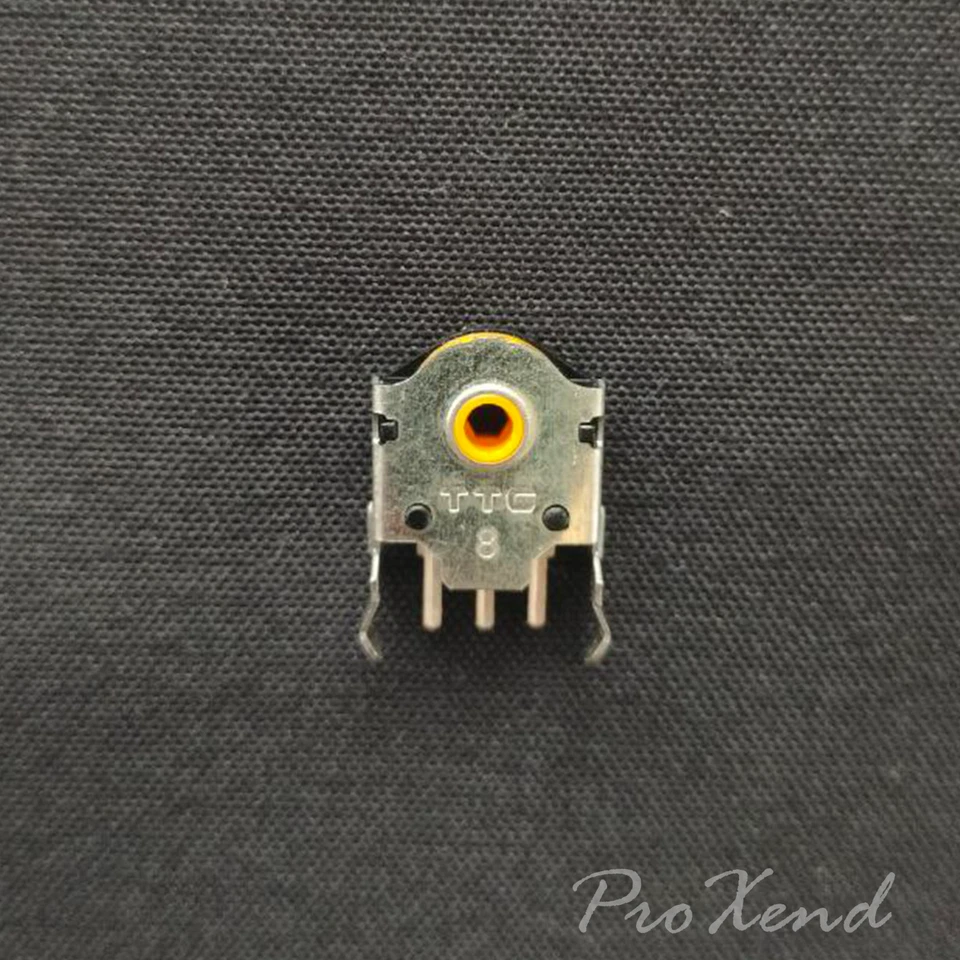 TTC Yellow 8mm Gold Wheel Encoder/Compatible for Logitech G Pro X 1/2 - Bild 1 von 1
