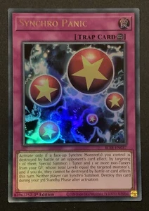 Synchro Panic - BLTR-EN037 - Ultra Raro - 1ª Edición - Yugioh TCG - Imagen 1 de 3