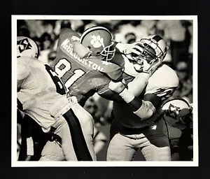 1989 Clemson Tigers VS NC State Football Game McGlockton Hawley VTG Press Photo - Picture 1 of 2
