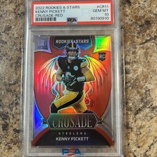 2022 Rookies And Stars Kenny Pickett Crusade Red /99 PSA 10 Pop 1