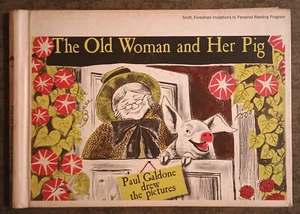 The Old Woman and Her Pig by Paul Galdone - hardcover book - 1960 - Imagen 1 de 1
