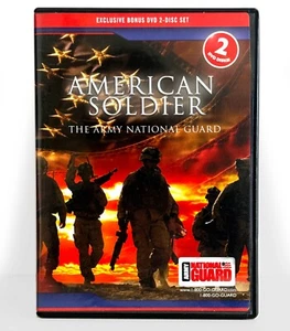 American Soldier: Army National Guard Recruitment (2-Disc DVD, 2006) Like New - Foto 1 di 4