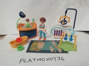 PLAYMOBIL. TIENDA PLAYMOXOY76. HABITACION DEL BEBE DOLLHOUSE CASA DE CAMPO. - Picture 1 of 2