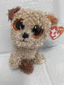 Ty Beanie Boos ❤️ ROOTBEER TheTerrier Hund 6" PLÜSCH Neu mit Etikett - Bild 1 von 1