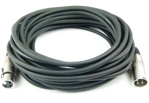 10 m Mikrofonkabel 3 pol XLR DMX Adam Hall Mikrofon Kabel Neutrik kompatibel - Picture 1 of 7