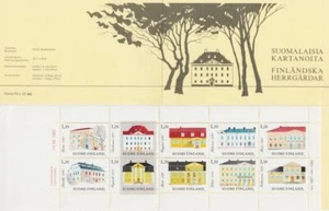 Estates Villas Castles Mansions Architecture Finland Booklet Mint MNH 1982 - Picture 1 of 1