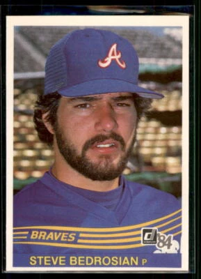 1984 Donruss Steve Bedrosian #565 Atlanta Braves - Image 1 of 2