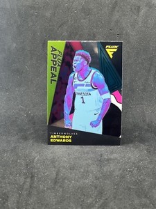 2022-23 Panini Flux NBA Anthony Edwards Flux Appeal Insert Timberwolves #19