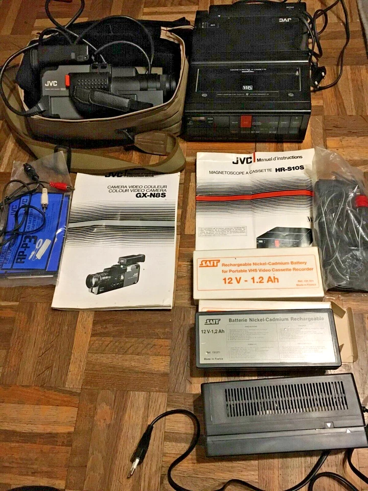 Caméra et magnétoscope jvc vintage - Photo 1/4