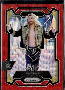 2024 WWE PRIZM RED WAVE #167 LEXIS KING - Picture 1 of 2