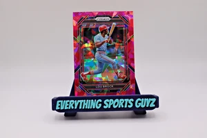 2023 Panini Prizm - #34 Lou Brock Pink Ice Prizm St. Louis Cardinals NM! - Picture 1 of 2