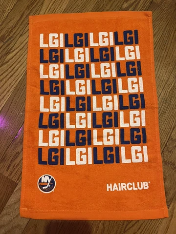 New York Islanders "LGI" 2021 Playoff Game 5 Viewing Party Rally Towel Coliseum Cover