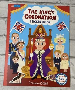 Collectible The King's Coronation King Charles III PB Sticker Book Marion Billet