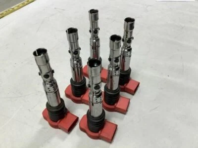 JUEGO DE 6 ENCENDEDORES BOBINA AUDI A4 2002-2003 3,0 L DE FÁBRICA Foto 1 de 4