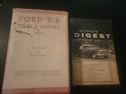 1947 Ford V-8 Cars & Trucks Hardcover  CONSTRUCTION OPERATION REPAIR plus Digest
