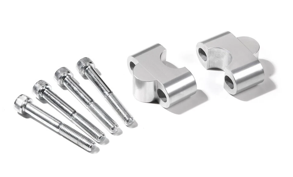 Suzuki SV1000  Handlebar Riser 25mm Gray Color Foto 1 de 3