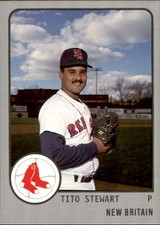 1988 New Britain Red Sox ProCards #905 Tito Stewart Puerto Rico PR Baseball Card