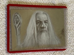 2006 Lord of the Rings: Masterpieces Foil Art Card #4 of 9 Card EX/NM Topps - Picture 1 of 2