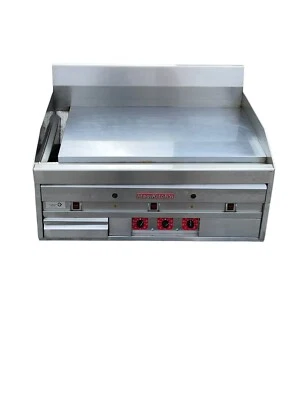 MagiKitch'n MKG-36 36"  Natural gas Countertop Griddle with Snap Action Thermo - Image 1 of 4