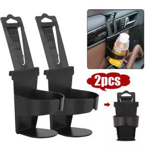 2pcs Universal Auto Car Truck Door Cup Holder Mount Beverage Drink Bottle Holder - Picture 1 of 12