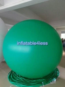 Bola de globo de aire o helio redonda publicitaria verde de 7 ft en stock en blanco - Imagen 1 de 2