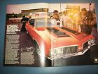 1970 Oldsmobile 4-4-2 442 W-Machine Mid-Size-Mag 2-Pg Car Ad W/ Dr. Olds & Crew
